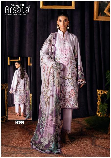 Arsala amira vol-12 dress material for suits in wholesale